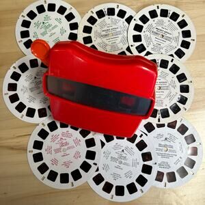 3D View Master Viewer & 9 Reels Disney Beauty & the Beast Project Apollo